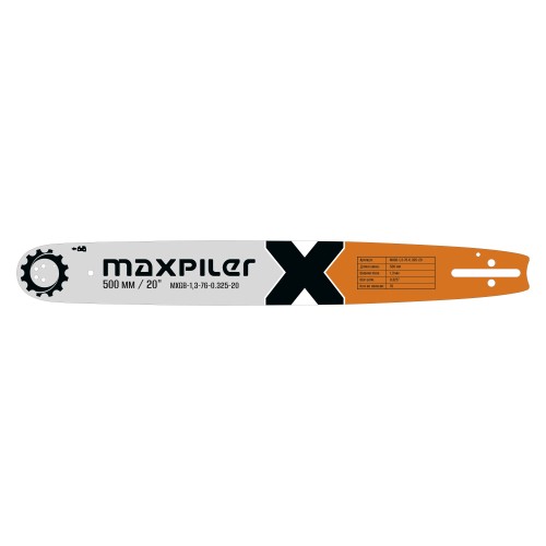 Шина для бензопил MAXPILER MXGB-1,3-76-0.325-20