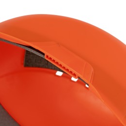 Сибртех Каскетка защитная "Стиль", пластиковая, оранжевая 89169