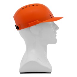 Сибртех Каскетка защитная "Стиль", пластиковая, оранжевая 89169