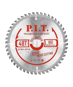 P.I.T. Диск пильный 160x20/16x1,4 мм 48T (ACTW04-160T48)