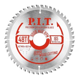 P.I.T. Диск пильный 165x30/20x1,4 мм 48T (ACTW04-165T48)