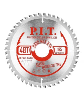 P.I.T. Диск пильный 165x30/20x1,4 мм 48T (ACTW04-165T48)