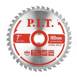 P.I.T. Диск пильный 180x20/16x1,4 мм 40T (ACTW04-180T40)