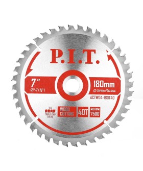 P.I.T. Диск пильный 180x20/16x1,4 мм 40T (ACTW04-180T40)