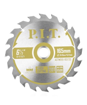 P.I.T. Диск пильный 165x30/20x2,2 мм 20T (ACTW10-165T20)