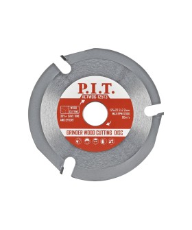 P.I.T. Диск пильный по дереву для УШМ 125x22,2x2,2 мм 3T (ACTW06-125T3)