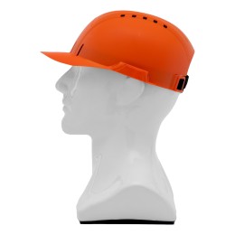 Сибртех Каскетка защитная "Стиль", пластиковая, оранжевая 89169