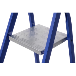 Stairs Стальная стремянка с алюминиевыми ступенями ЛАЙТ 4 ступени CST04