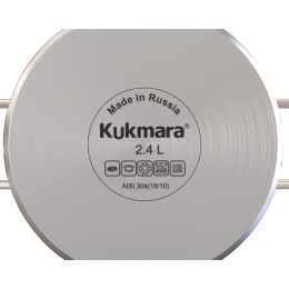 KUKMARA Сотейник из нержавеющей стали 22см SF-STP2422G