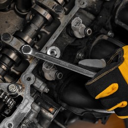 Denzel Набор инструментов, 1/2", 1/4", CrV, S2, пластиковый кейс, 64 предмета 15801