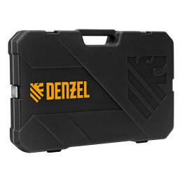 Denzel Набор инструментов, 1/2", 1/4", 3/8", CrV, S2, пластиковый кейс, 216 предметов 15807