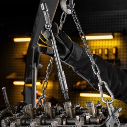 Denzel Набор инструментов, 1/2", 1/4", CrV, S2, пластиковый кейс, 194 предмета 15806