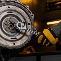 Denzel Набор инструментов, 1/2", 1/4", CrV, S2, пластиковый кейс, 64 предмета 15801