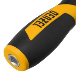 Denzel Набор инструментов, 1/2", 1/4", CrV, S2, пластиковый кейс, 84 предмета 15802