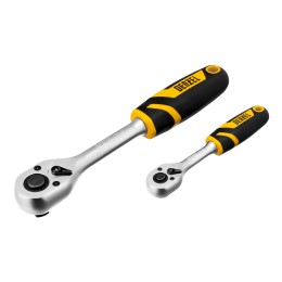 Denzel Набор инструментов, 1/2", 1/4", CrV, S2, пластиковый кейс, 94 предмета 15813