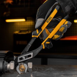 Denzel Набор инструментов, 1/2", 1/4", CrV, S2, пластиковый кейс, 64 предмета 15801