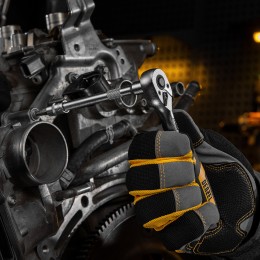 Denzel Набор инструментов, 1/2", 1/4", CrV, S2, пластиковый кейс, 84 предмета 15802