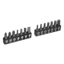 Denzel Набор инструментов, 1/2", 1/4", CrV, S2, пластиковый кейс, 64 предмета 15801