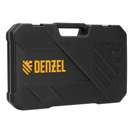 Denzel Набор инструментов, 1/2", 1/4", CrV, S2, пластиковый кейс, 84 предмета 15802