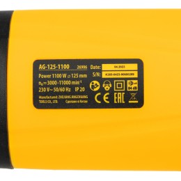Denzel Машина шлифовальная угловая AG125-1100 26906