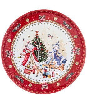 Lefard Поднос Сервировочный Agness Christmas Collection 33*2,1 См. 898-026