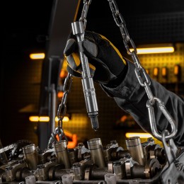 Denzel Набор инструментов, 1/2", 1/4", CrV, S2, пластиковый кейс, 100 предметов 15803