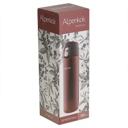 ALPENKOK Термокружка вакуумная 380 мл AK-04811A коричневая