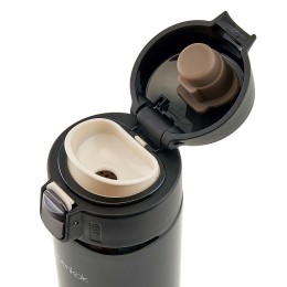 ALPENKOK Термокружка вакуумная 380 мл со съемным ситечком AK-04817A черная