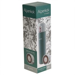 ALPENKOK Термокружка вакуумная 480 мл со съемным ситечком AK-04827A зеленая