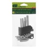 Набор ключей имбусовых Torx-Tempered, TT10-50, CrV, 9 шт. Сибртех 123707