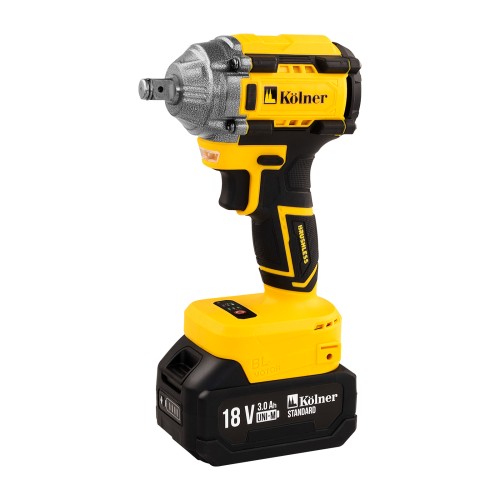Аккумуляторный гайковерт KOLNER KWI 18-280BLV 18V UNI-M