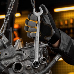 Denzel Набор инструментов, 1/2", 1/4", CrV, S2, пластиковый кейс, 122 предмета 15804