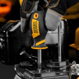 Denzel Набор инструментов, 1/2", 1/4", CrV, S2, пластиковый кейс, 100 предметов 15803