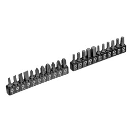 Denzel Набор инструментов, 1/2", 1/4", CrV, S2, пластиковый кейс, 122 предмета 15804