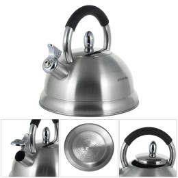 Kamille Чайник 2,7 л. из нержавеющей стали со свистком KM-1097