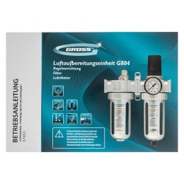 Gross Блок подготовки воздуха регулятор-фильтр-лубрикатор G804, 1/2 57451