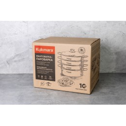 Кукмара Мантоварка-пароварка 4,0 литра STM402603sbG
