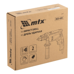 Matrix Дрель ударная MID-600, 600 Вт 26381