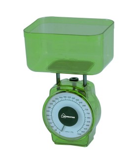 HOMESTAR Кухонные механические весы HS-3004М, 1 кг, цвет зеленый 002796-SK