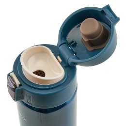 ALPENKOK Термокружка вакуумная 480 мл со съемным ситечком AK-04826A голубая