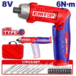 Emtop Беспроводная отвертка ECSR0803