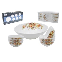 Коралл Набор салатников 7 предметов «Элиза» 7PCS A9-19015-1