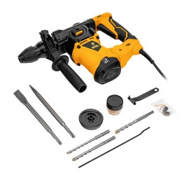 Denzel Перфоратор электрический RHV-1250-30, SDS-plus, 1250 Вт, 5 Дж 26612