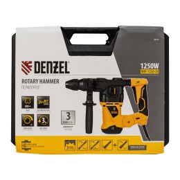 Denzel Перфоратор электрический RHV-1250-30, SDS-plus, 1250 Вт, 5 Дж 26612