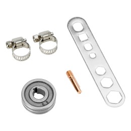 Denzel Аппарат инвертор. полуавтомат. cварки IMIG-205SDR, 200 А, ПВ 60%, катушка 5 кг 94364