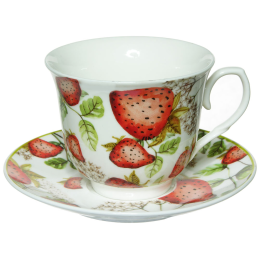 DELTA Набор чайный 12пр. Клубника, чашка  220 мл, в подарочной упаковке MFK07781