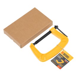 Denzel Струбцина G-образная, усиленная, 100 мм 20643