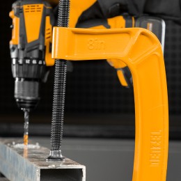 Denzel Струбцина G-образная, усиленная, 200 мм 20646