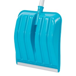 Palisad Лопата для уборки снега, полипропилен, 350х405х1300мм, алюминиевый черенок, ПВХ накладка, LUXE 61776