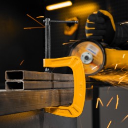 Denzel Струбцина G-образная, усиленная, 75 мм 20642